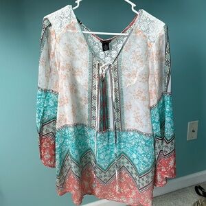 Boho top by New Direction